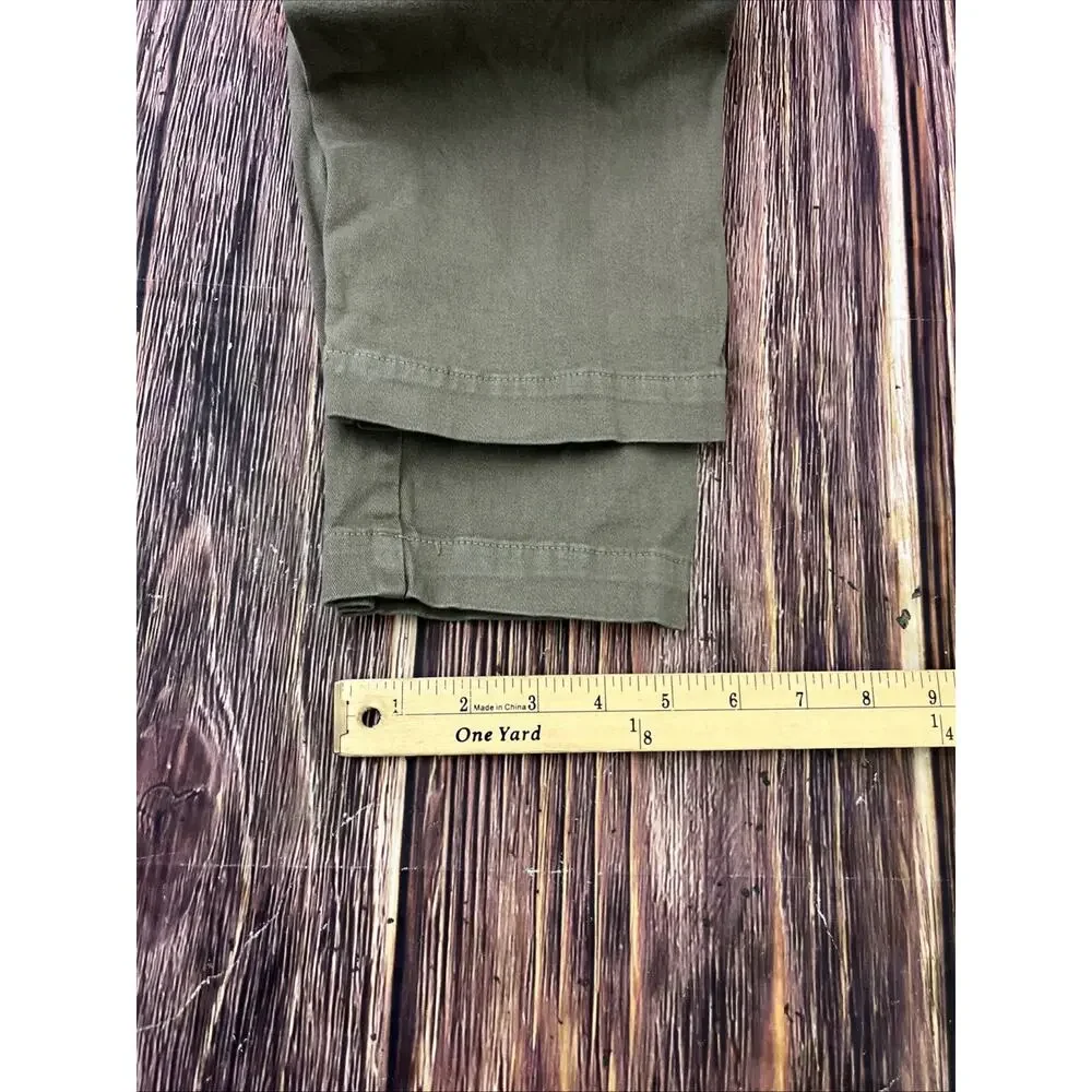 Cove Chino Green Elastic Waist Tapered Leg Pants Mens 30x32 (Actual 30x31)